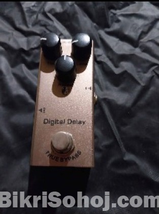 Digital delay effect paddle